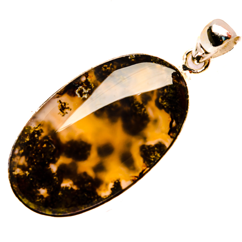 Indonesian Plume Agate Pendants handcrafted by Anasilvercos - PD33930 - Photo 2