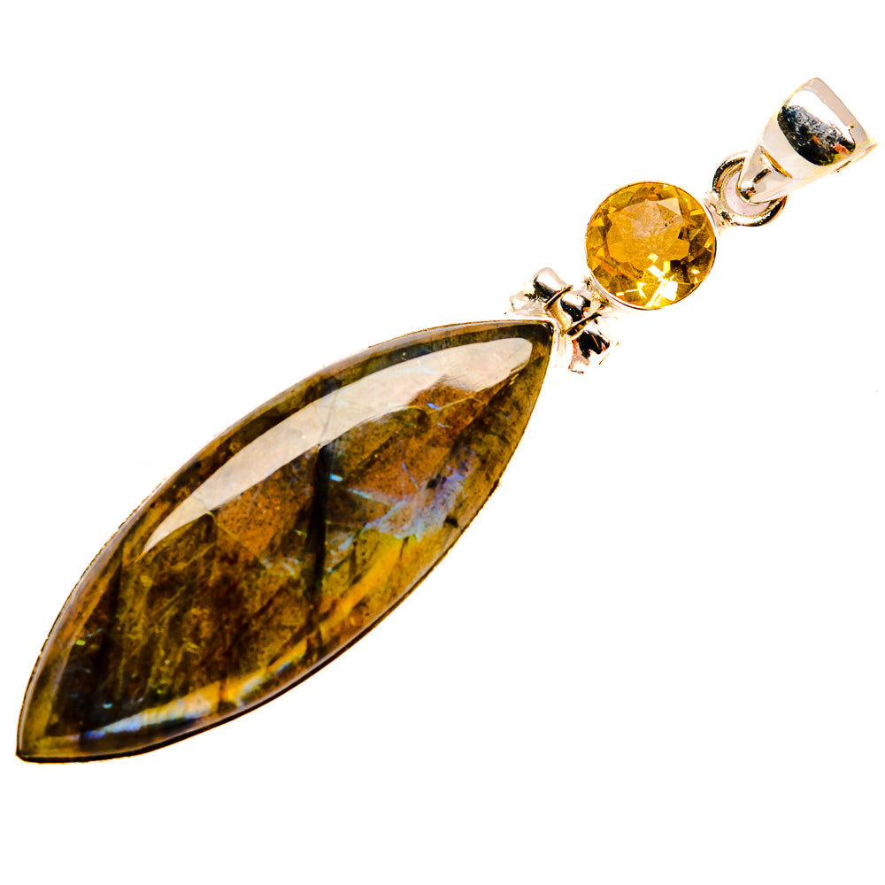 Labradorite Pendants handcrafted by Anasilvercos - PD33935 - Photo 2