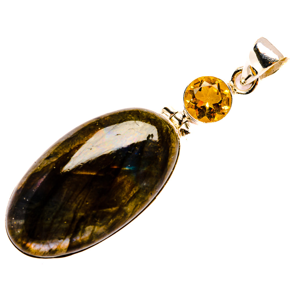 Labradorite Pendants handcrafted by Anasilvercos - PD33936 - Photo 2