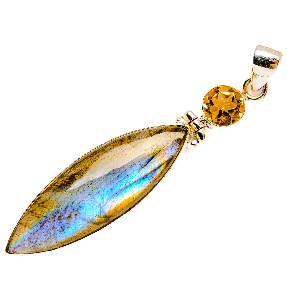 Labradorite Pendants handcrafted by Anasilvercos - PD33937 - Photo 2