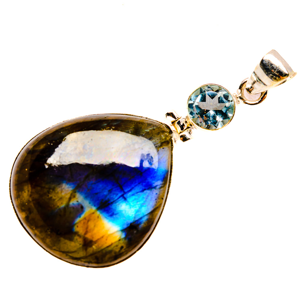 Labradorite Pendants handcrafted by Anasilvercos - PD33938 - Photo 2
