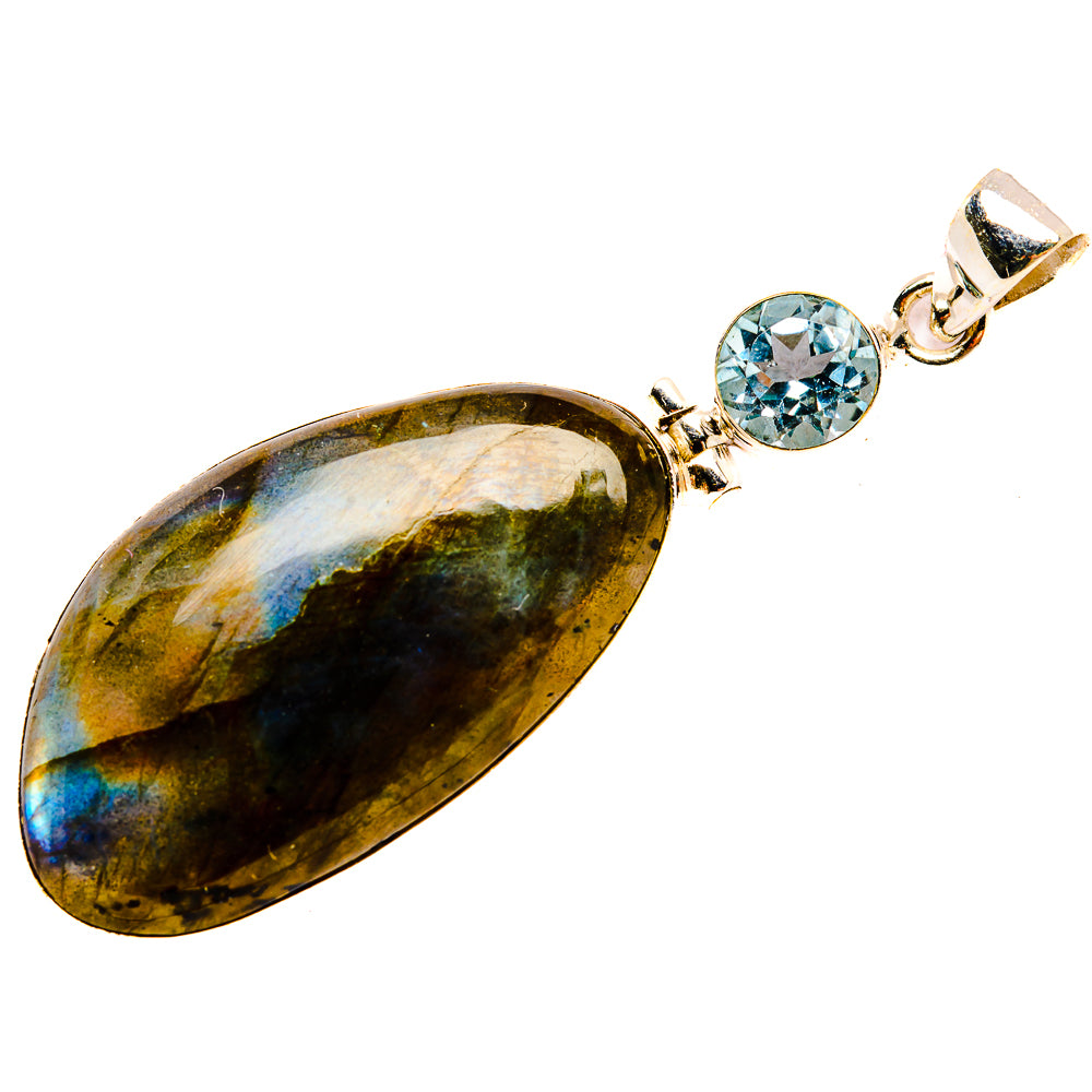 Labradorite Pendants handcrafted by Anasilvercos - PD33940 - Photo 2