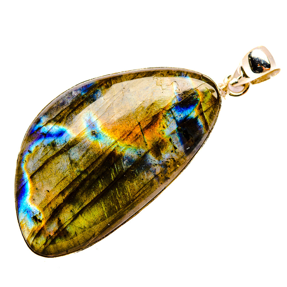 Labradorite Pendants handcrafted by Anasilvercos - PD33941 - Photo 2