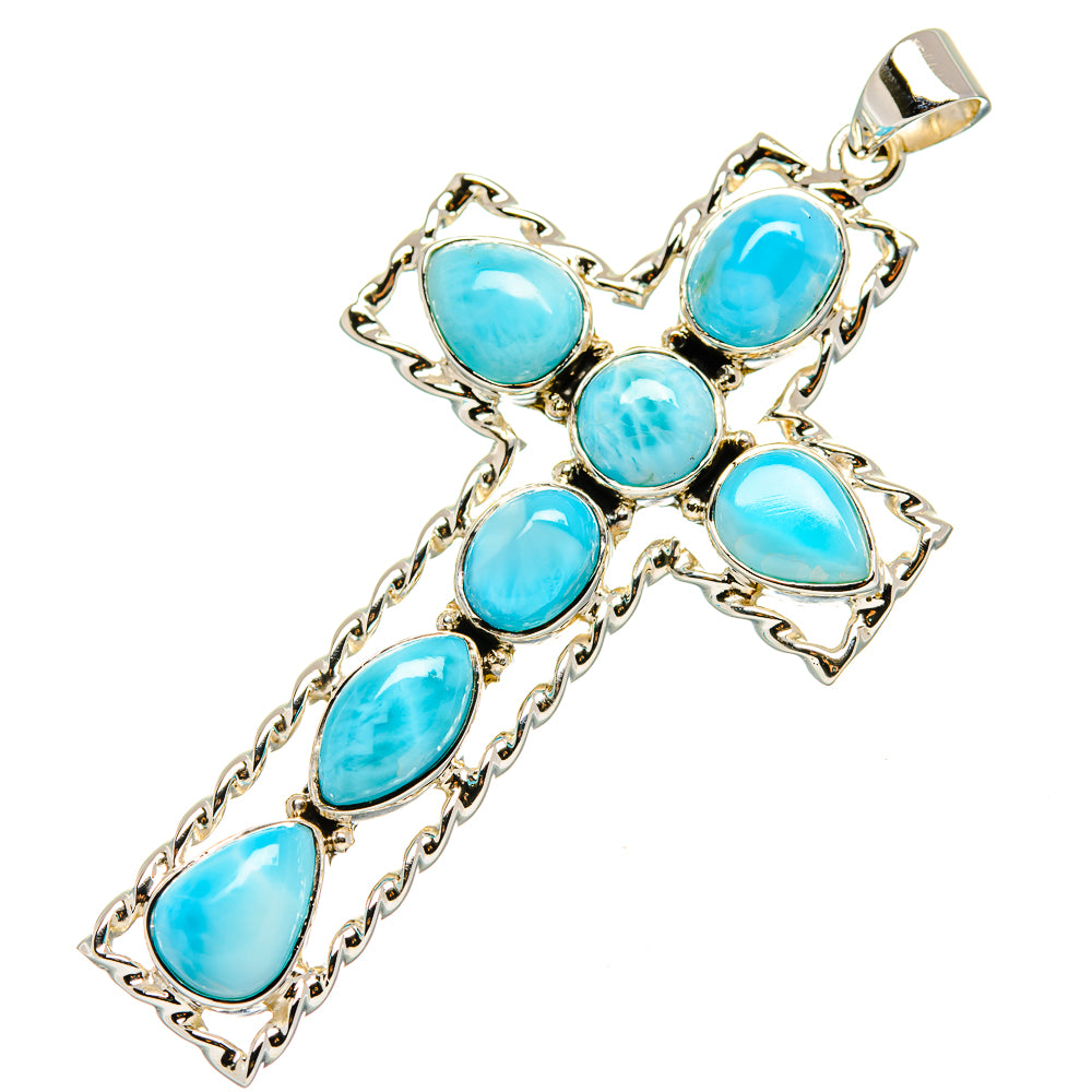 Larimar Pendants handcrafted by Anasilvercos - PD33947 - Photo 2
