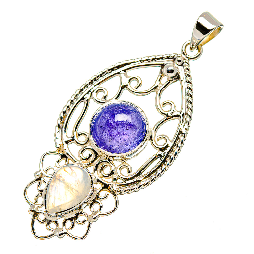 Tanzanite Pendants handcrafted by Anasilvercos - PD33952 - Photo 2