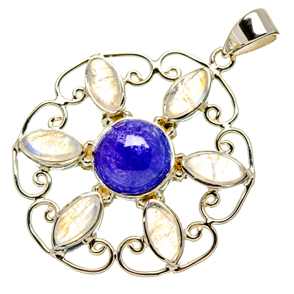 Tanzanite Pendants handcrafted by Anasilvercos - PD33953 - Photo 2
