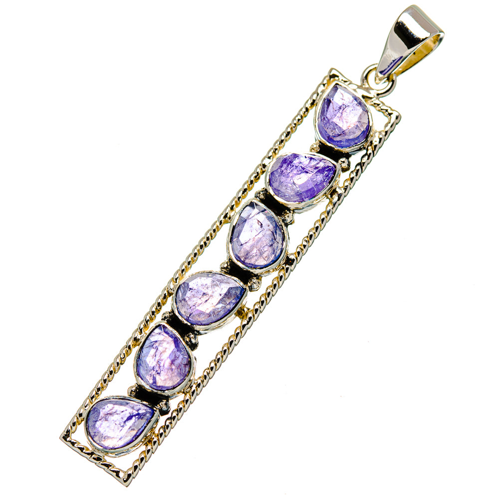 Tanzanite Pendants handcrafted by Anasilvercos - PD33957 - Photo 2
