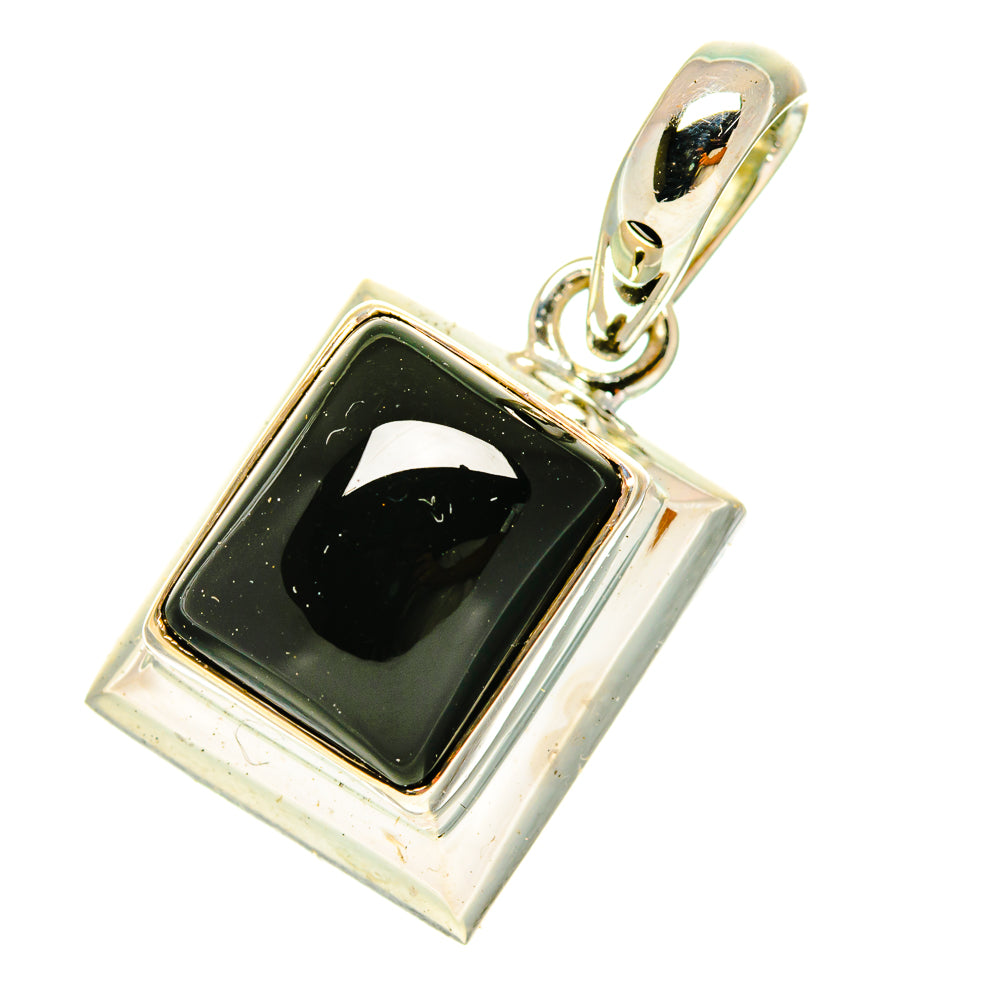 Black Onyx Pendants handcrafted by Anasilvercos - PD3396
