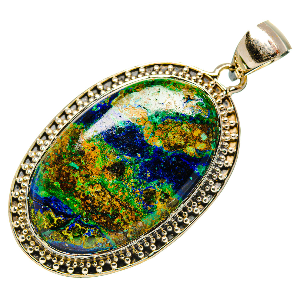 Azurite Pendants handcrafted by Anasilvercos - PD33975 - Photo 2