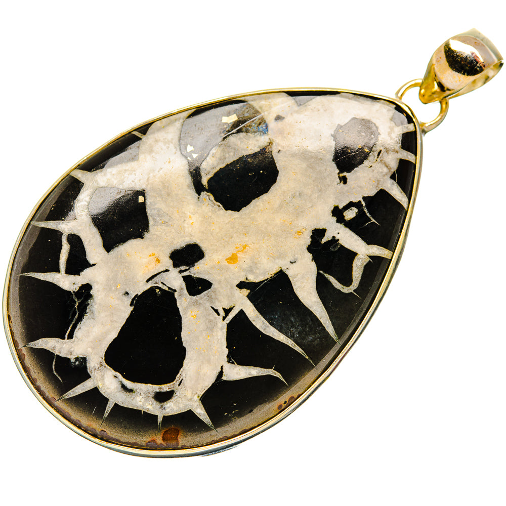 Septarian Geode Pendants handcrafted by Anasilvercos - PD33978 - Photo 2
