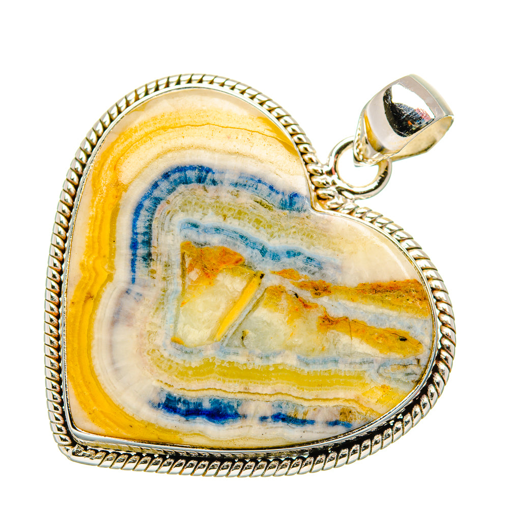 Blue Scheelite Pendants handcrafted by Anasilvercos - PD33998 - Photo 2