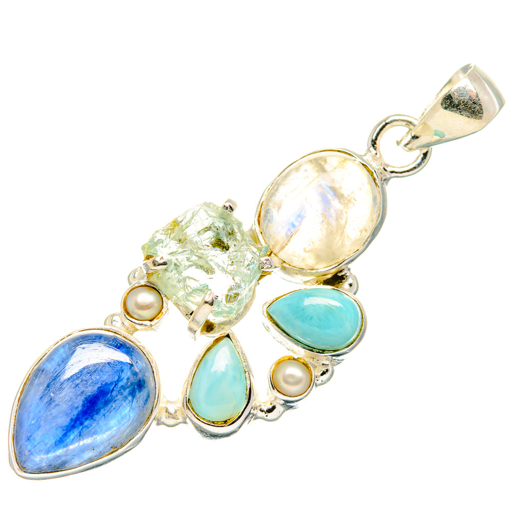 Kyanite Pendants handcrafted by Anasilvercos - PD34000 - Photo 2