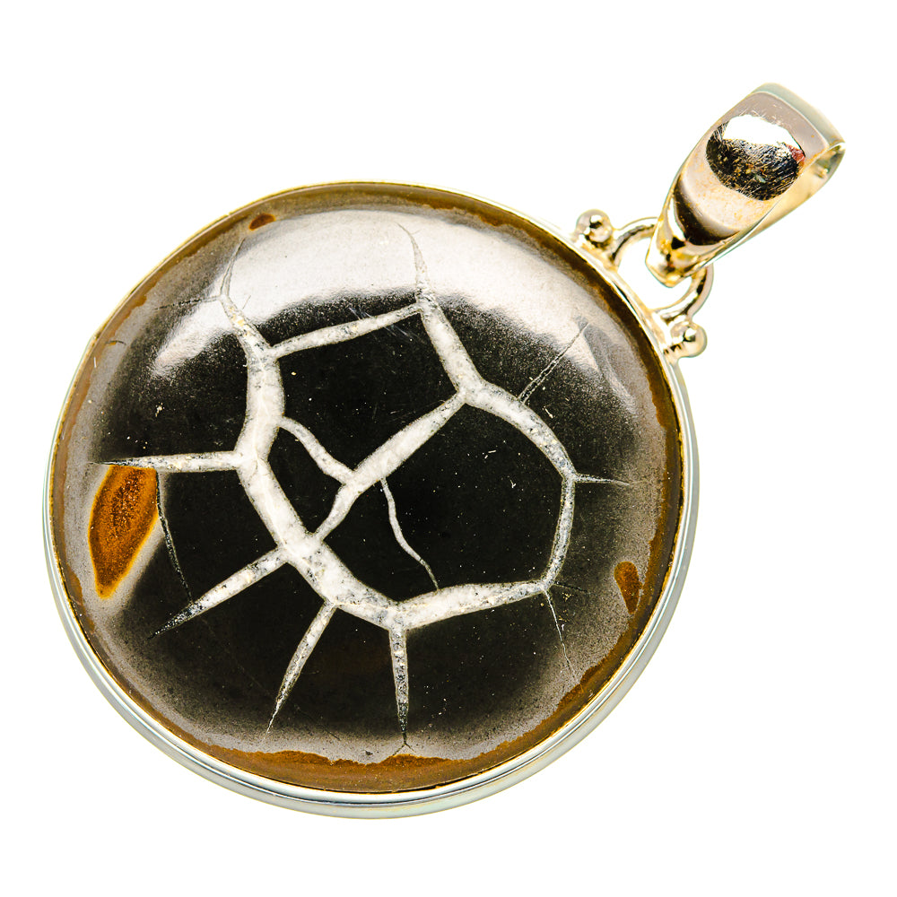 Septarian Geode Pendants handcrafted by Anasilvercos - PD34035 - Photo 2
