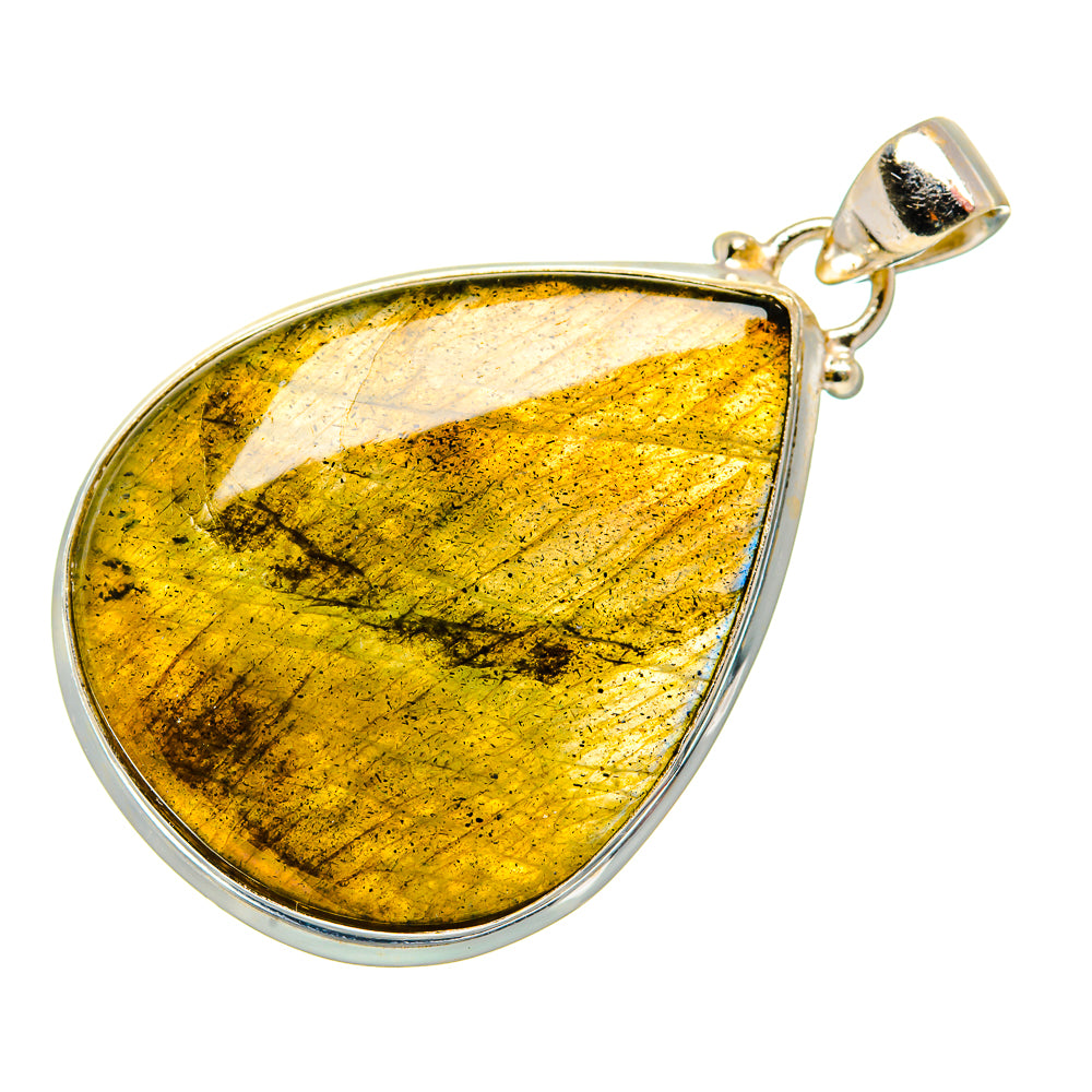 Labradorite Pendants handcrafted by Anasilvercos - PD34038 - Photo 2