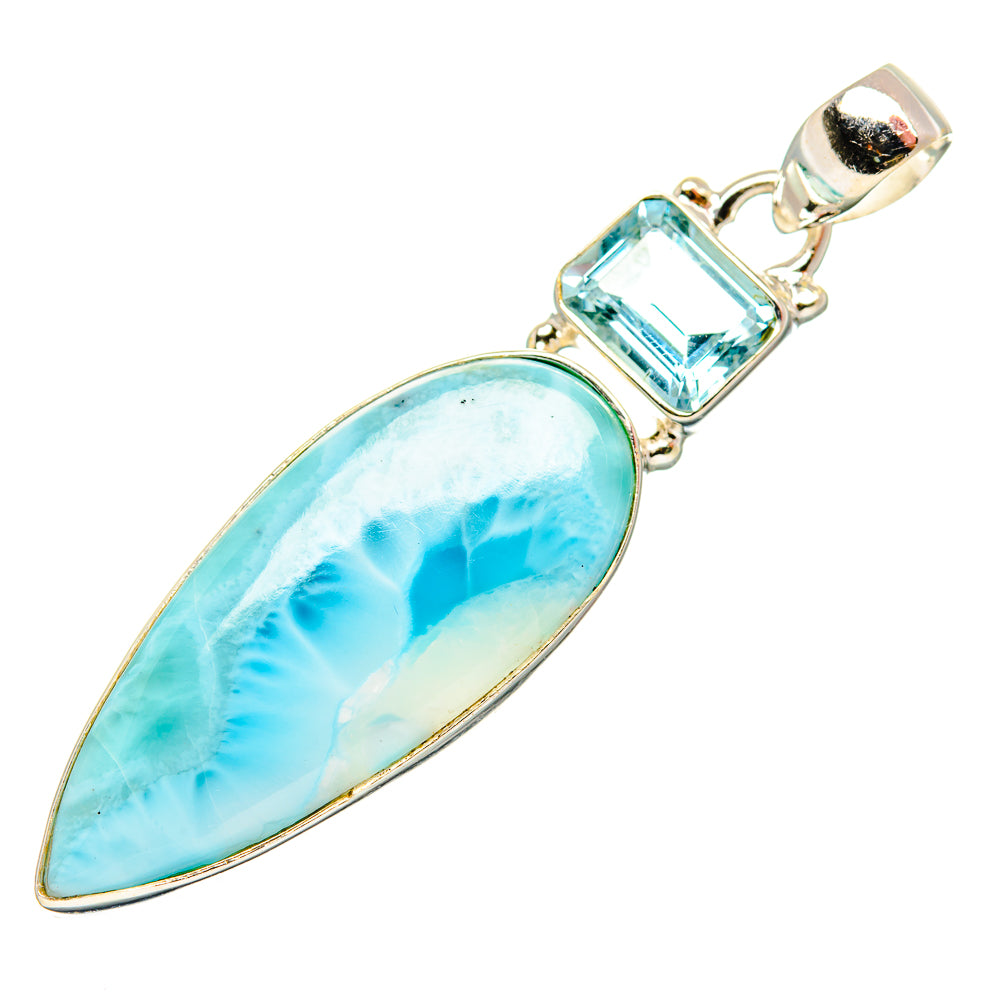 Larimar Pendants handcrafted by Anasilvercos - PD34041 - Photo 2