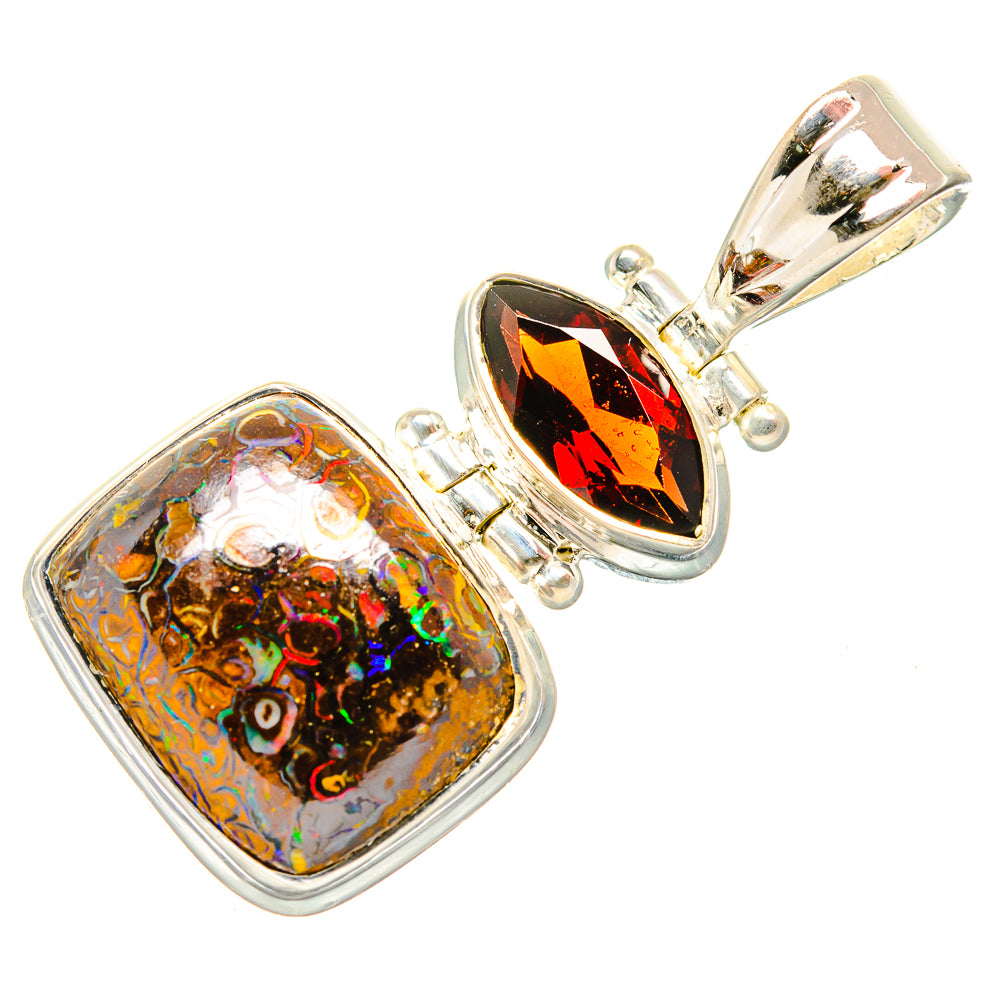 Golden Pietersite Pendants handcrafted by Anasilvercos - PD34072 - Photo 2