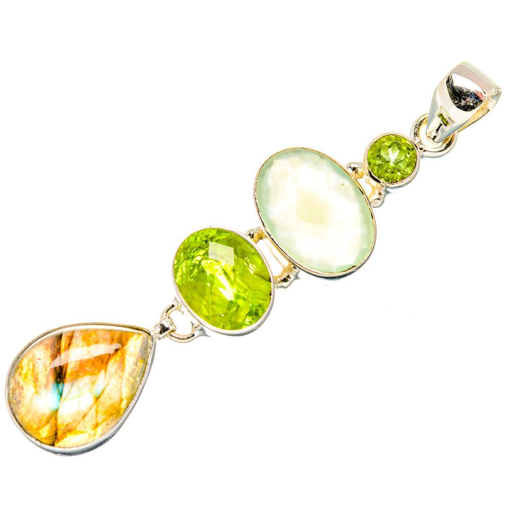 Labradorite Pendants handcrafted by Anasilvercos - PD34073 - Photo 2