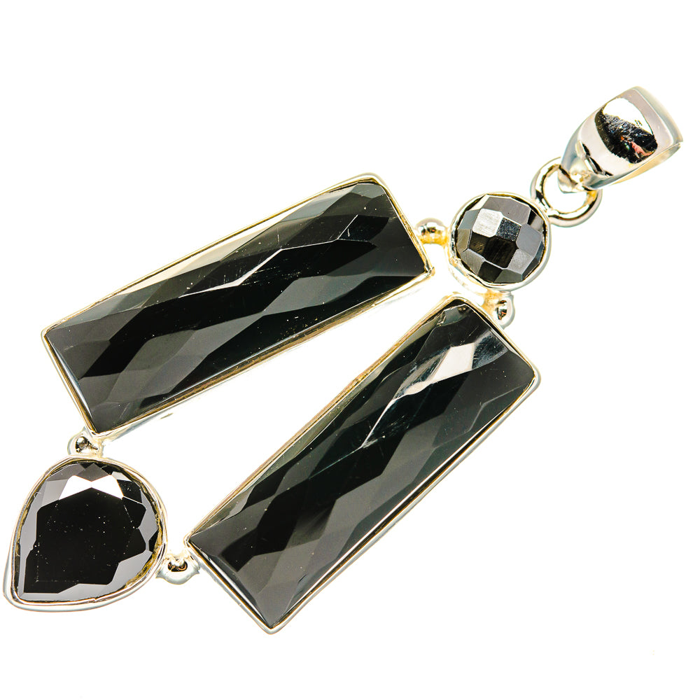 Black Onyx Pendants handcrafted by Anasilvercos - PD34077 - Photo 2
