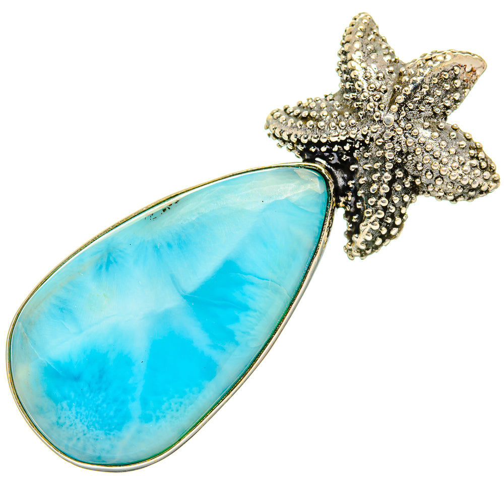 Larimar Pendants handcrafted by Anasilvercos - PD34100 - Photo 2