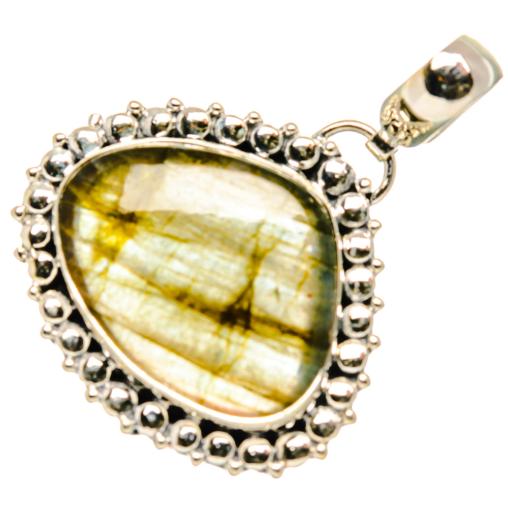 Labradorite Pendants handcrafted by Anasilvercos - PD34107 - Photo 2