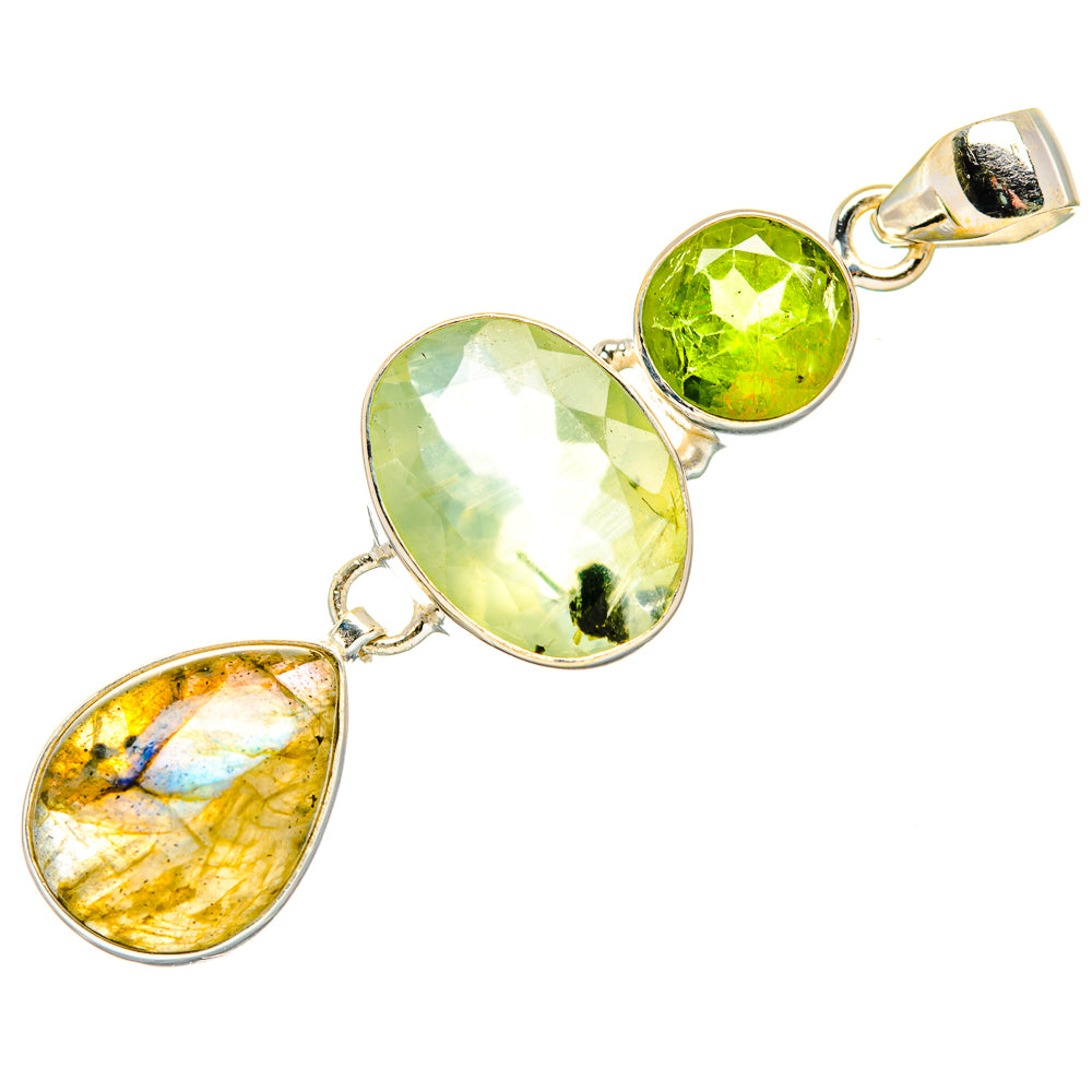 Labradorite Pendants handcrafted by Anasilvercos - PD34115 - Photo 2