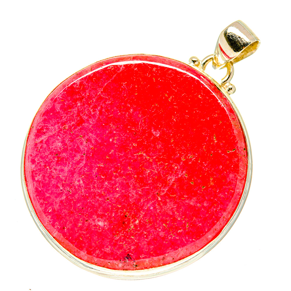 Rhodonite Pendants handcrafted by Anasilvercos - PD3412