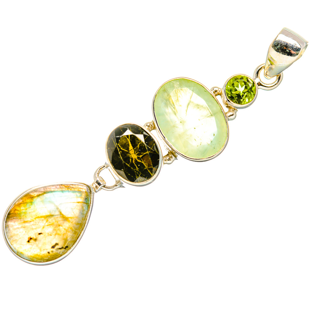Labradorite Pendants handcrafted by Anasilvercos - PD34121 - Photo 2