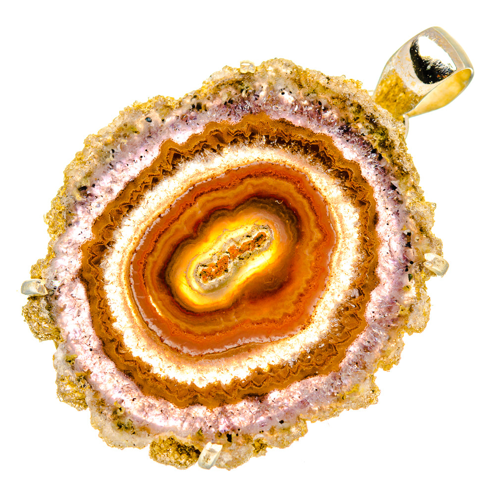 Amethyst Stalactite Pendants handcrafted by Anasilvercos - PD34125 - Photo 2