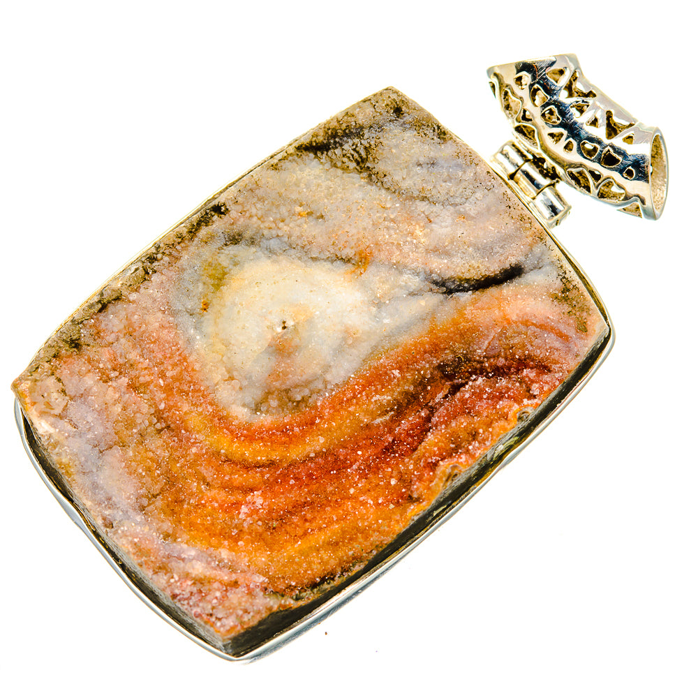 Desert Druzy Pendants handcrafted by Anasilvercos - PD34127 - Photo 2