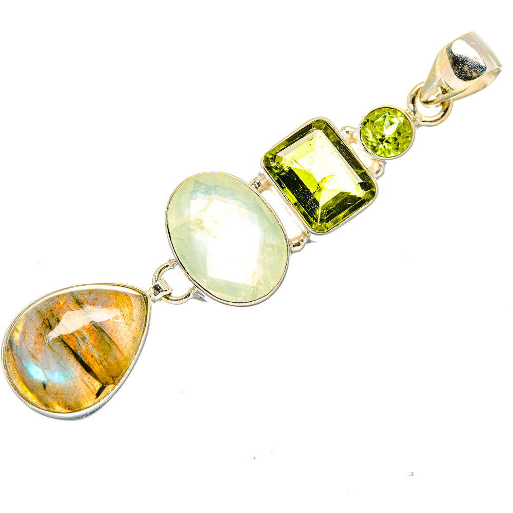Labradorite Pendants handcrafted by Anasilvercos - PD34131 - Photo 2