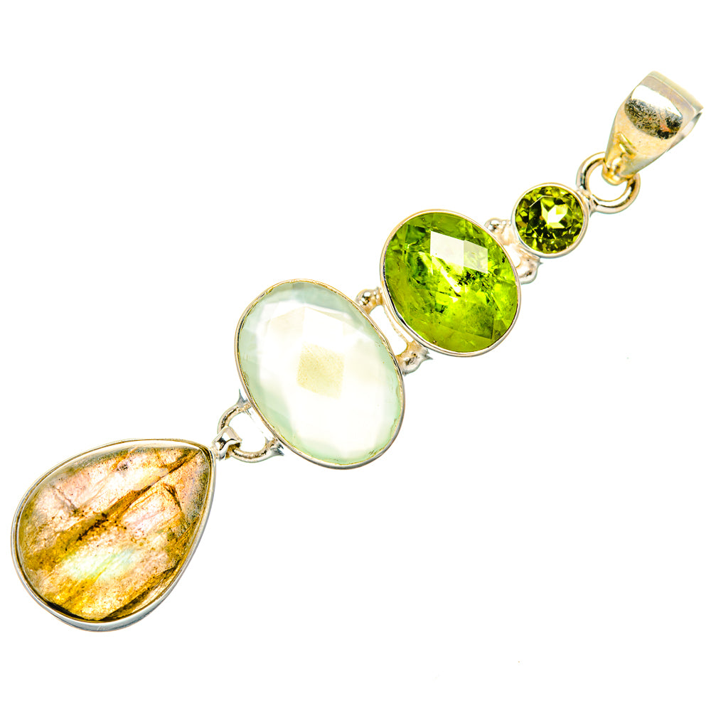 Labradorite Pendants handcrafted by Anasilvercos - PD34139 - Photo 2