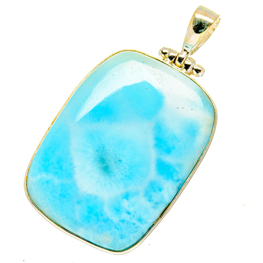 Larimar Pendants handcrafted by Anasilvercos - PD3415