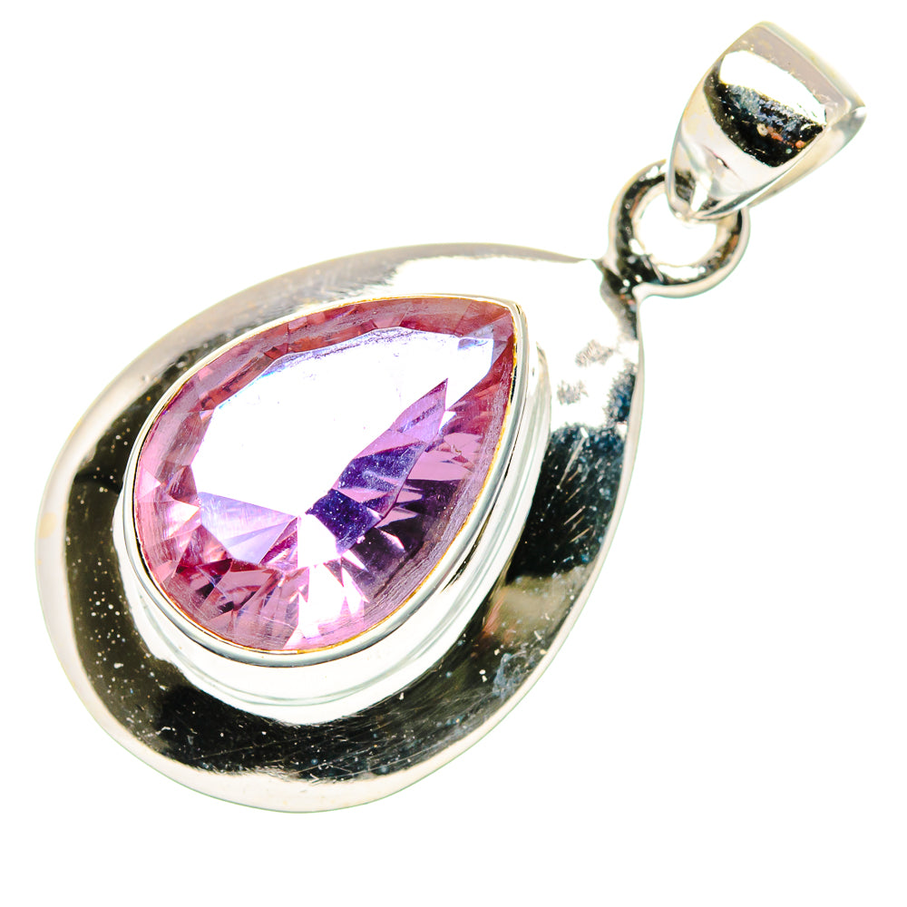 Color Change Alexandrite  (Lab.) Pendants handcrafted by Anasilvercos - PD34155 - Photo 2