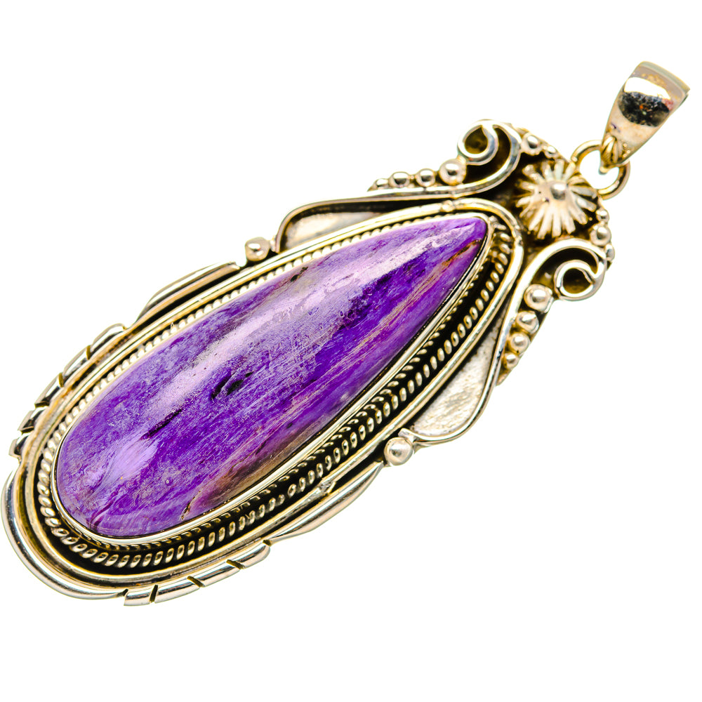 Charoite Pendants handcrafted by Anasilvercos - PD34157 - Photo 2
