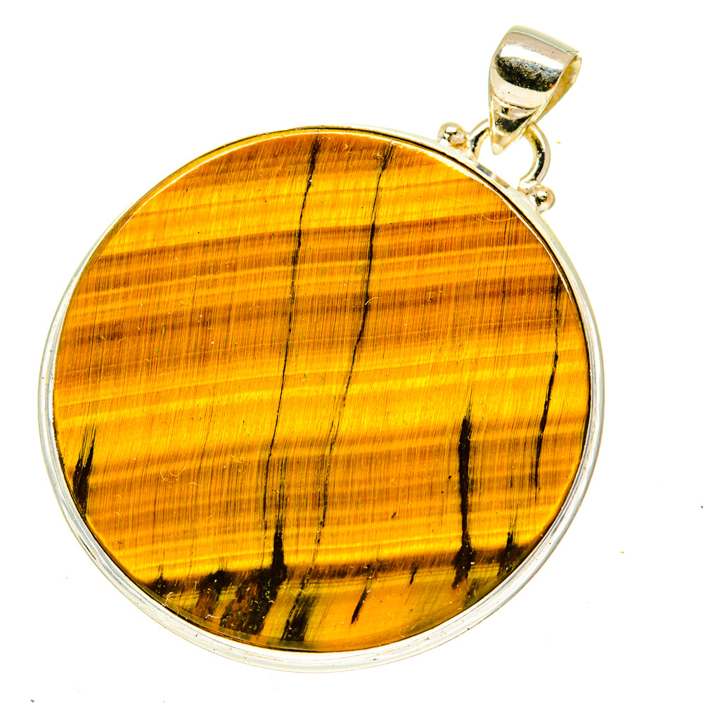 Tiger Eye Pendants handcrafted by Anasilvercos - PD3416