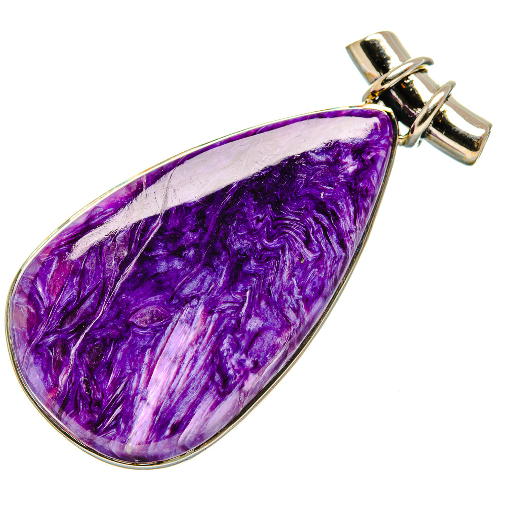 Charoite Pendants handcrafted by Anasilvercos - PD34160 - Photo 2