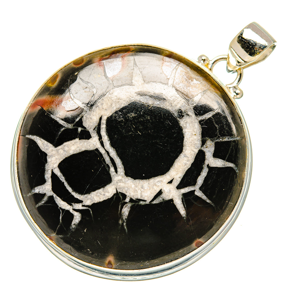 Septarian Geode Pendants handcrafted by Anasilvercos - PD34162 - Photo 2
