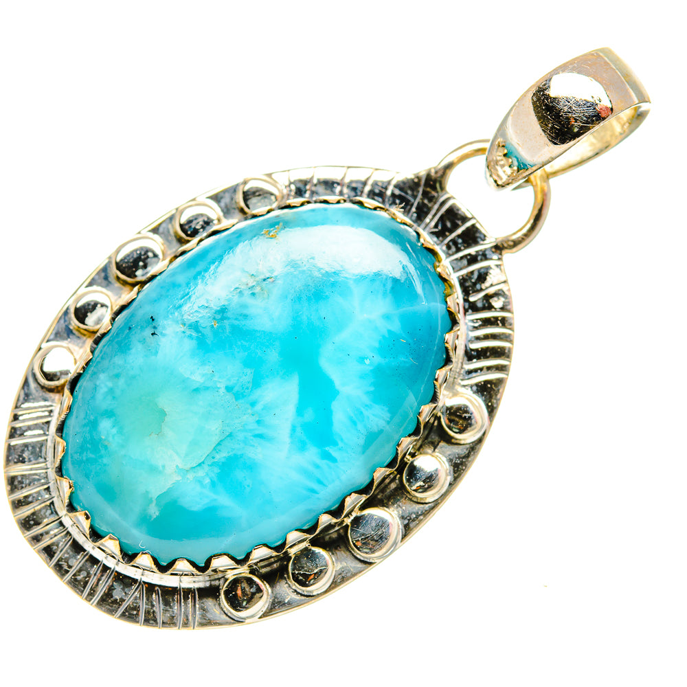 Larimar Pendants handcrafted by Anasilvercos - PD34168 - Photo 2