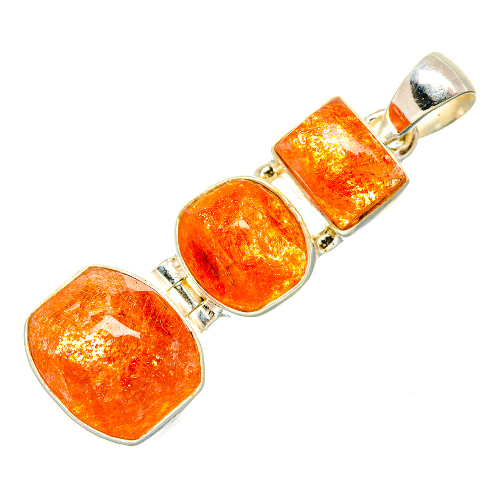 Sunstone Pendants handcrafted by Anasilvercos - PD34172 - Photo 2