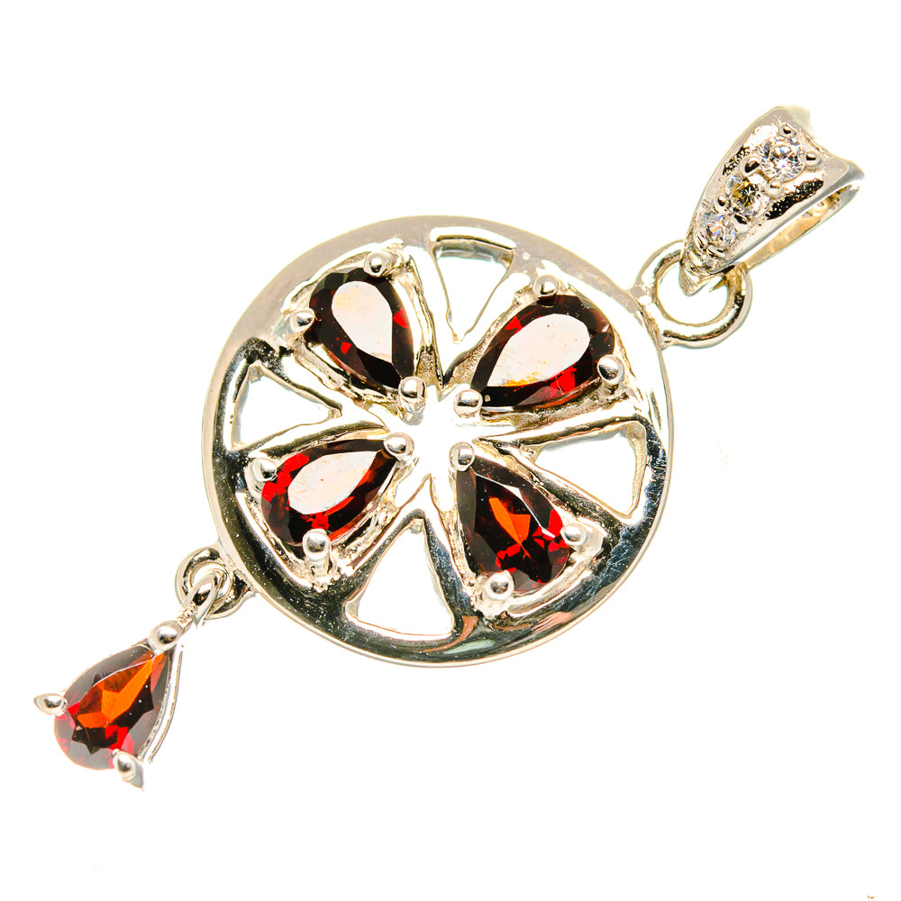 Garnet Pendants handcrafted by Anasilvercos - PD34204 - Photo 2