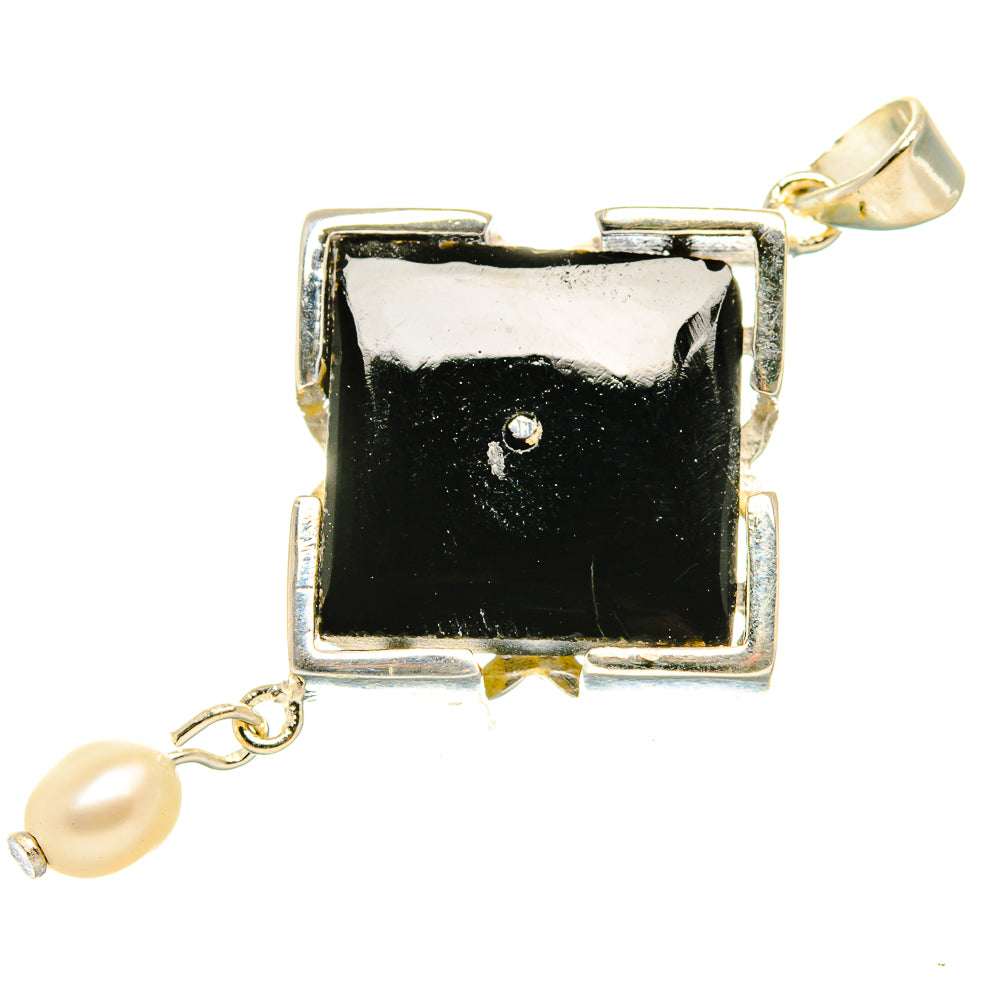 Black Onyx Pendants handcrafted by Anasilvercos - PD34212 - Photo 2