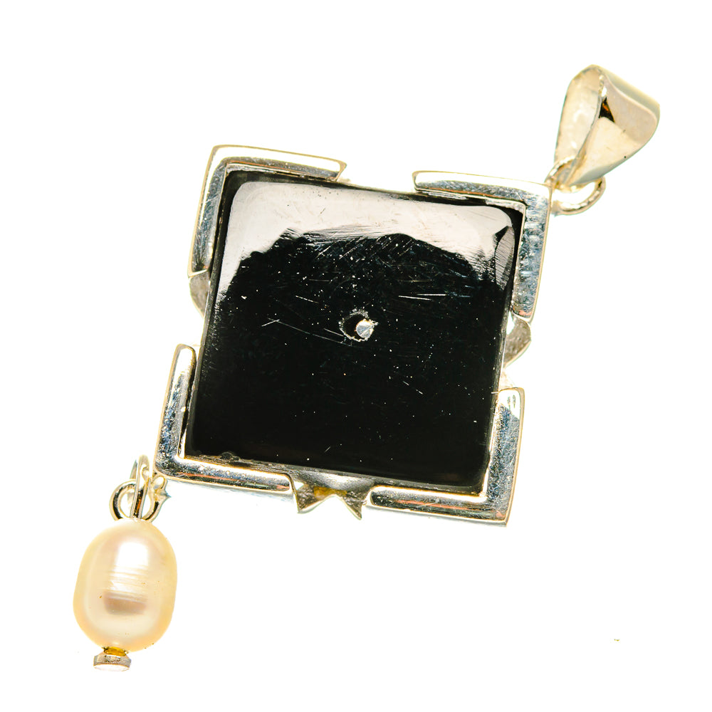 Black Onyx Pendants handcrafted by Anasilvercos - PD34214 - Photo 2