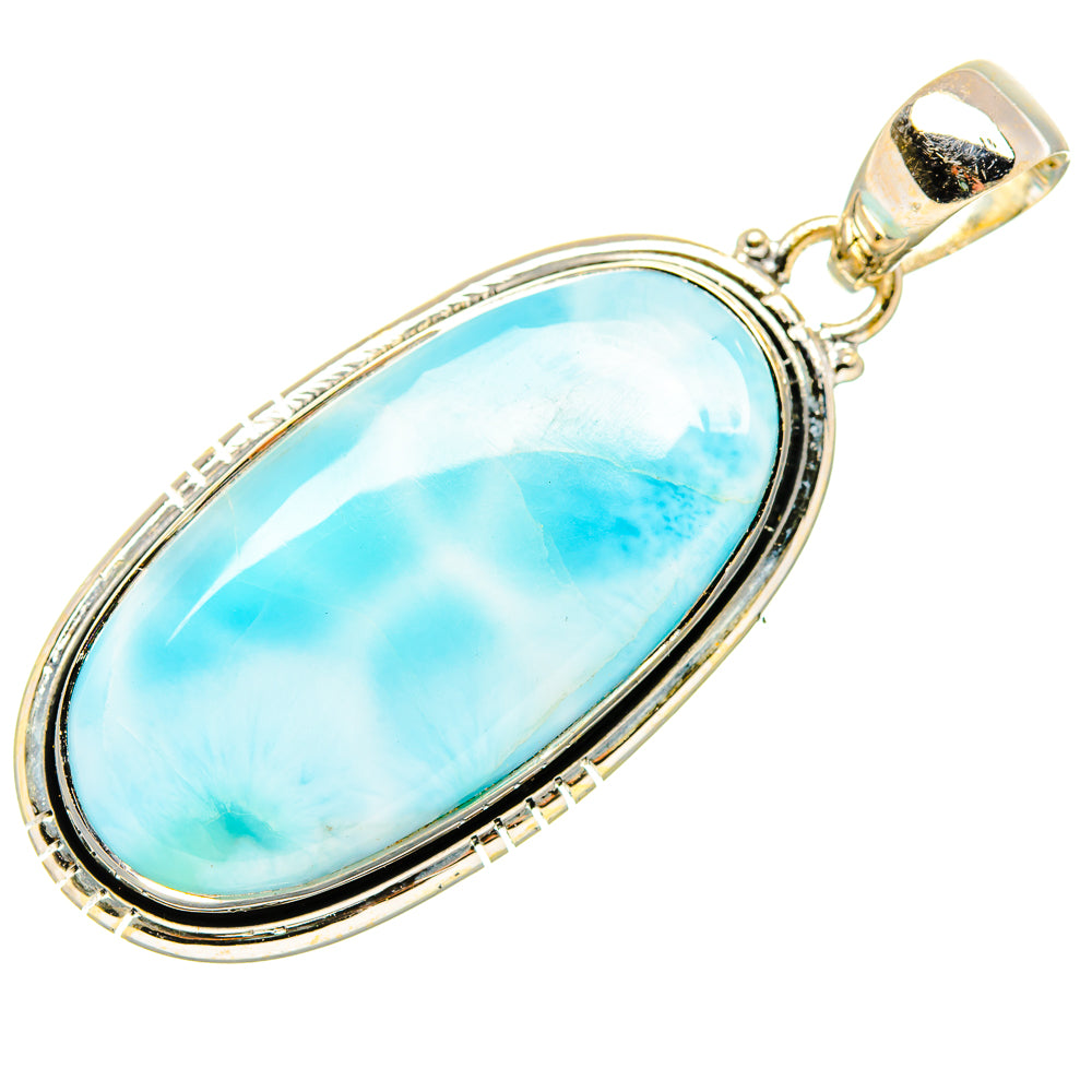 Larimar Pendants handcrafted by Anasilvercos - PD34223 - Photo 2