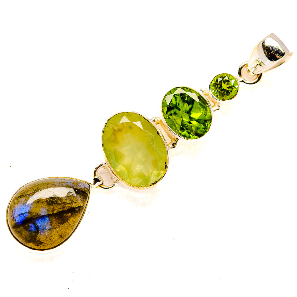 Labradorite Pendants handcrafted by Anasilvercos - PD34237 - Photo 2