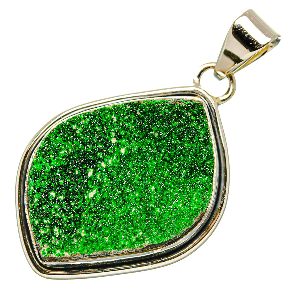 Uvarovite Garnet Pendants handcrafted by Anasilvercos - PD34272 - Photo 2