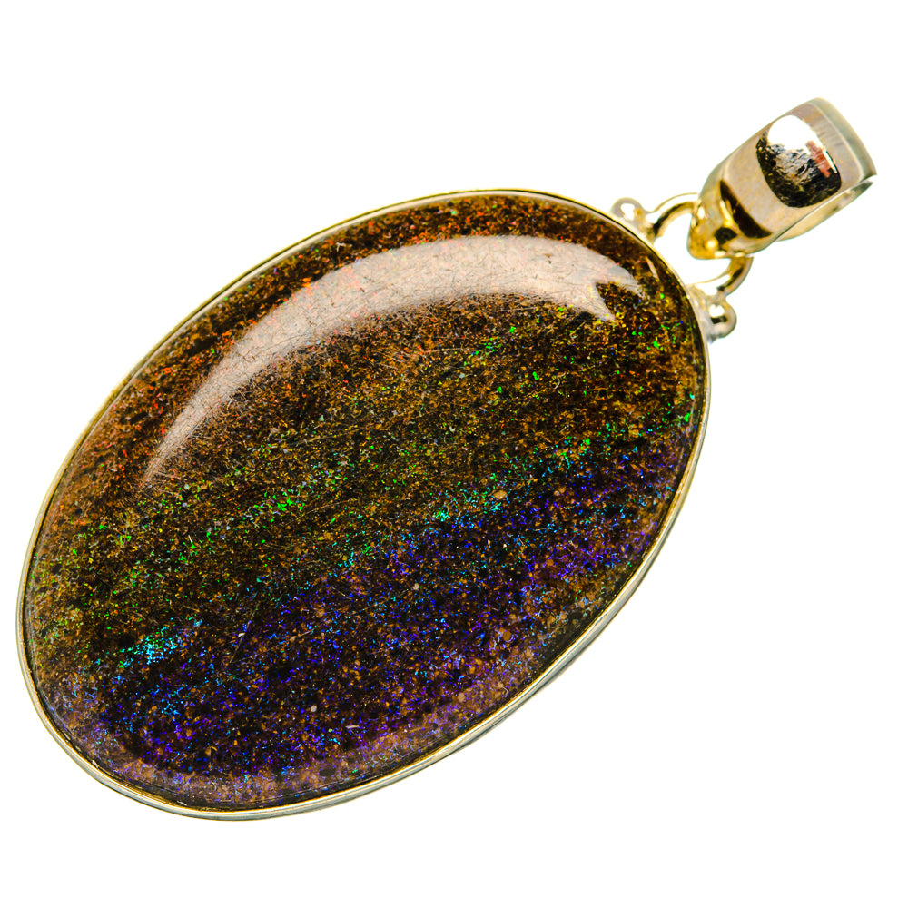 Aura Opal Pendants handcrafted by Anasilvercos - PD34280 - Photo 2