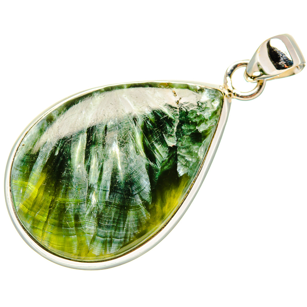 Seraphinite Pendants handcrafted by Anasilvercos - PD34281 - Photo 2