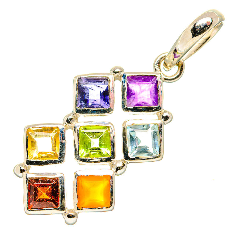 Chakra Pendants handcrafted by Anasilvercos - PD34287 - Photo 2