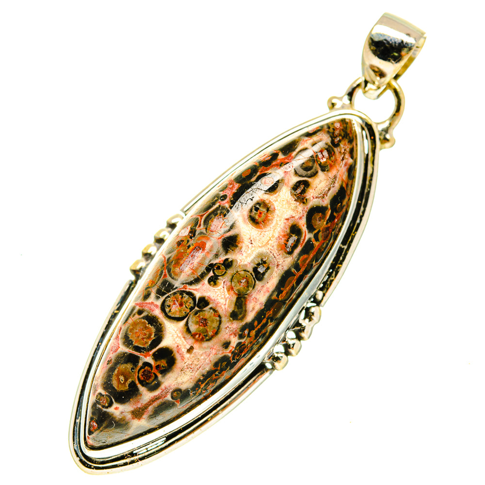 Poppy Jasper Pendants handcrafted by Anasilvercos - PD3429