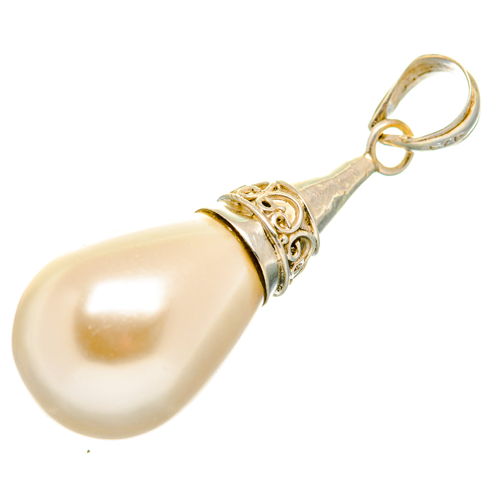 Cultured Pearl Pendants handcrafted by Anasilvercos - PD34295 - Photo 2
